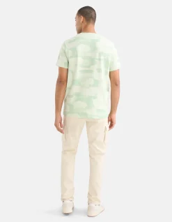 Shoeby Cargo Broek Gebroken Wit<Heren Broeken