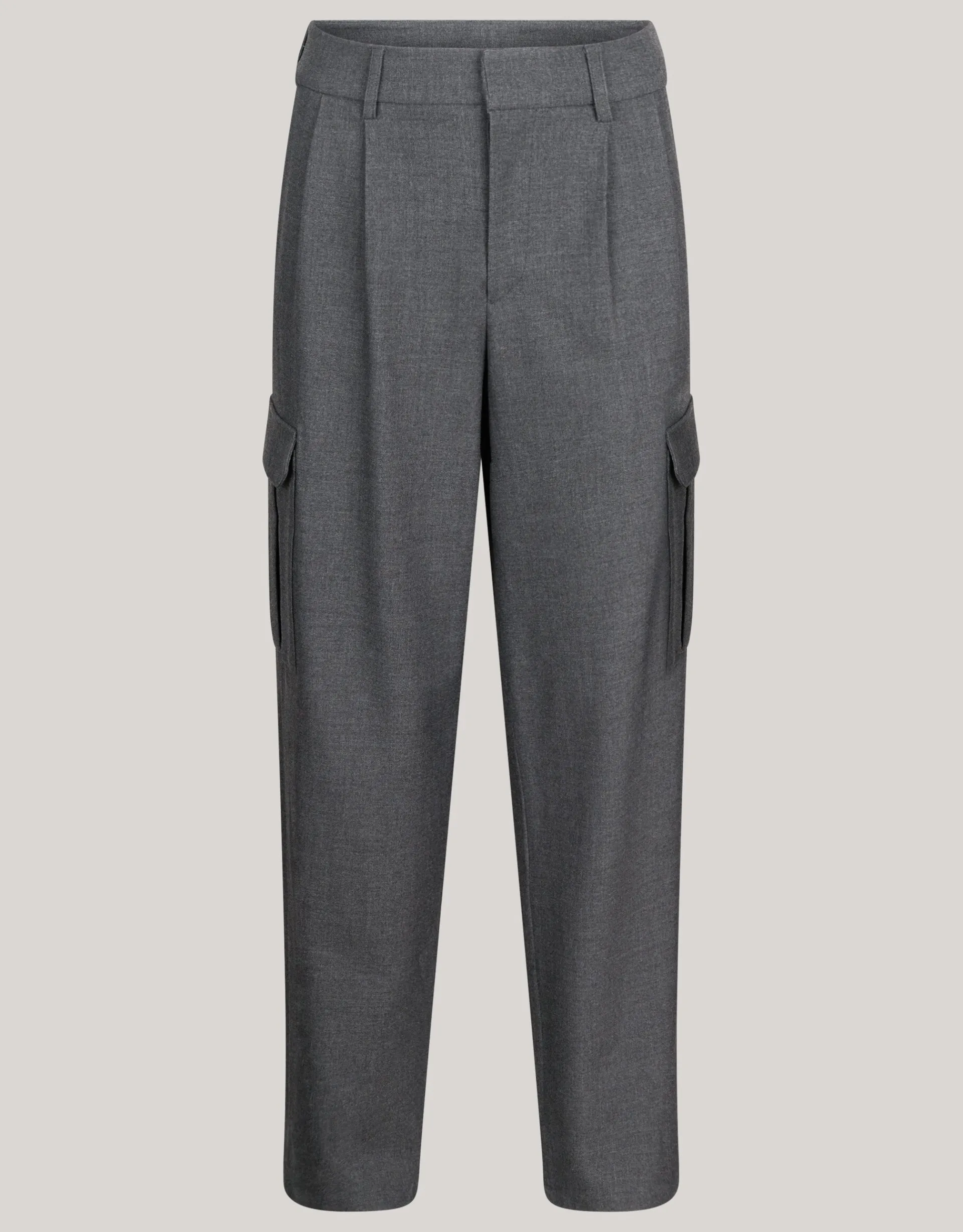 Shoeby Cargo Broek Grijs<DAMES Broeken