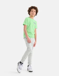 Shoeby Cargo Broek Lichtgrijs< Broeken