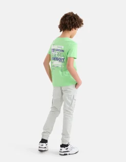 Shoeby Cargo Broek Lichtgrijs< Broeken