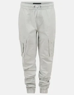 Shoeby Cargo Broek Lichtgrijs< Broeken
