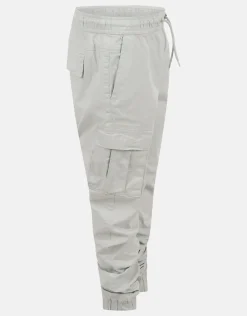 Shoeby Cargo Broek Lichtgrijs< Broeken