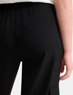 Shoeby Cargo Broek Zwart<DAMES Broeken