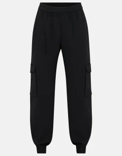 Shoeby Cargo Broek Zwart<DAMES Broeken