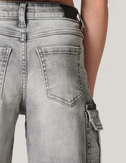 Shoeby Cargo Jeans Grijs< Jeans