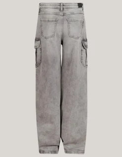 Shoeby Cargo Jeans Grijs< Jeans