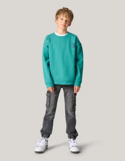 Shoeby Cargo Jog Broek Donkergrijs< Jeans