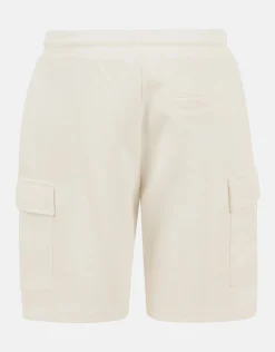 Shoeby Cargo Jog Short Gebroken Wit< Shorts
