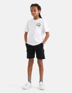 Shoeby Cargo Jog Short Zwart< Shorts