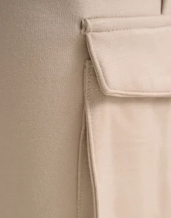 Shoeby Cargo Jogger Beige< Broeken