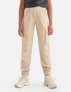 Shoeby Cargo Jogger Beige< Broeken