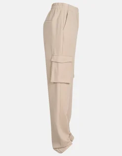 Shoeby Cargo Jogger Beige< Broeken