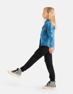 Shoeby Cargo Jogger Zwart< Broeken