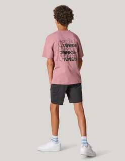 Shoeby Cargo Short Donkergrijs< Shorts