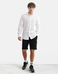 Shoeby Cargo Short Zwart<Heren Shorts