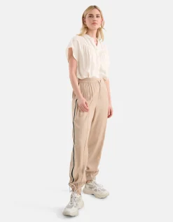 Shoeby Cargo Tape Broek Zand<DAMES Broeken