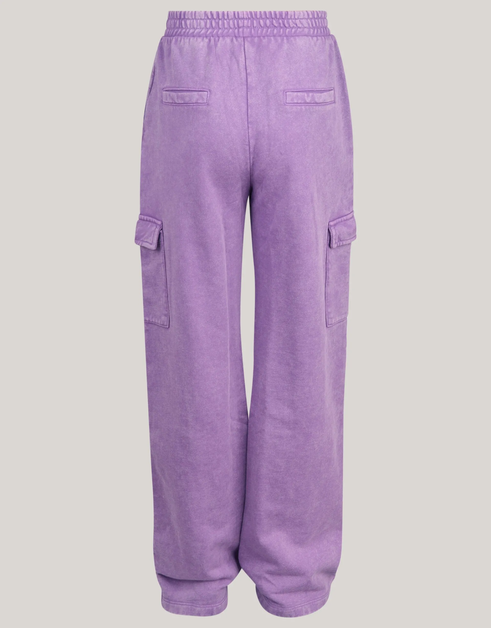 Shoeby Cargo Wide Leg Broek Paars< Broeken
