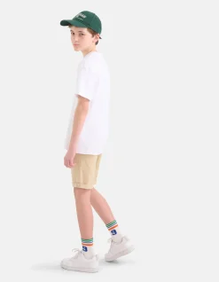 Shoeby Casual Twill Short Beige< Shorts