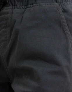 Shoeby Casual Twill Short Donkergrijs< Shorts