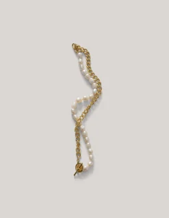Shoeby Chain Parel Ketting<DAMES Sieraden