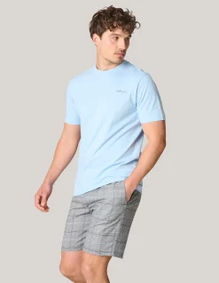 Shoeby Check Short Grijs<Heren Shorts