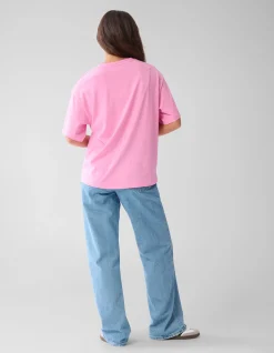 Shoeby Cherry Artwork T-shirt Roze<DAMES T-Shirts