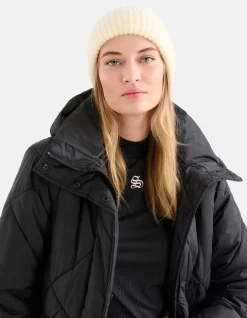 Shoeby Chunky Beanie Gebroken Wit<DAMES Sjaals En Mutsen