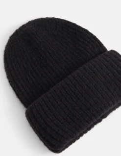 Shoeby Chunky Beanie Zwart<DAMES Sjaals En Mutsen
