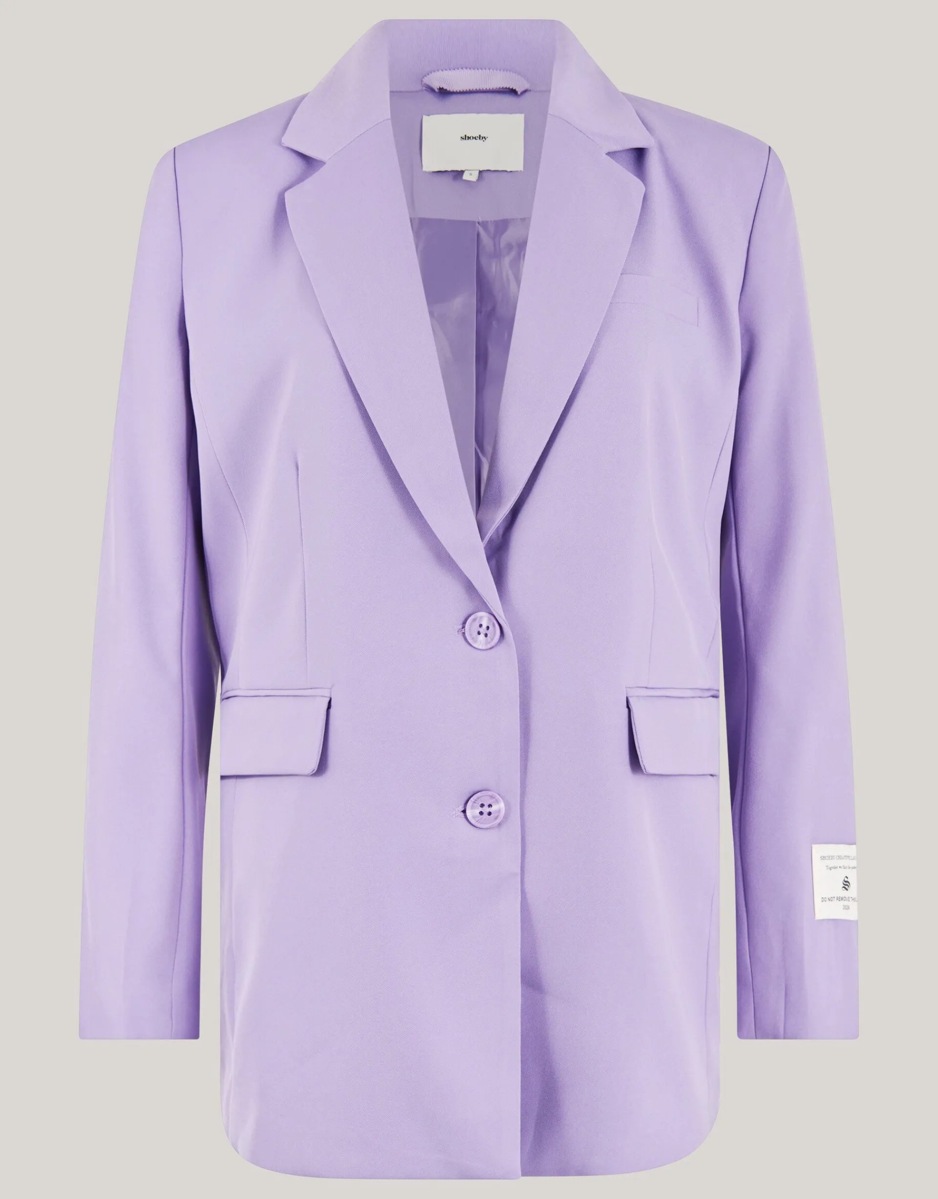 Shoeby City Label Blazer Paars<DAMES Blazers