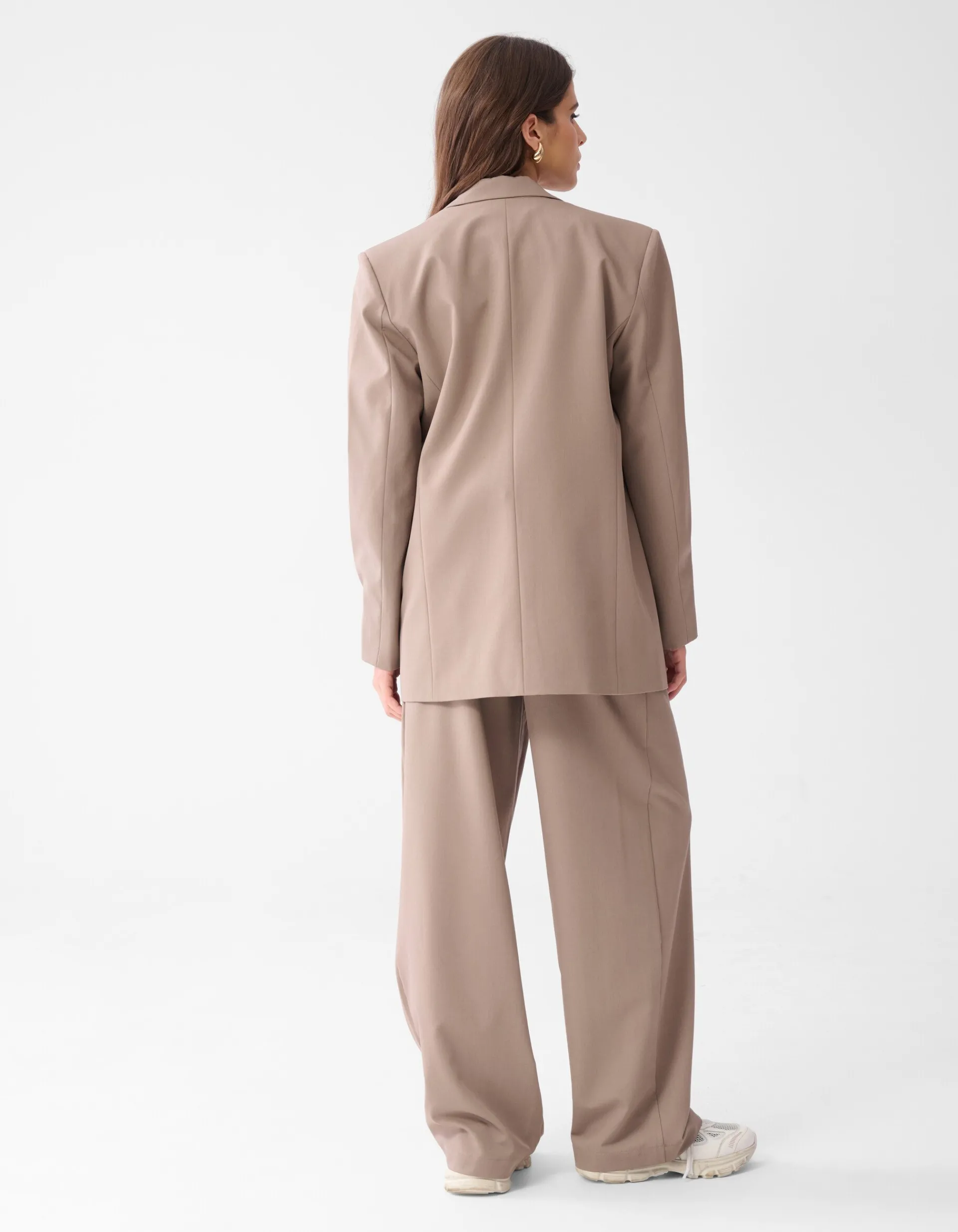 Shoeby Clean Pantalon Bruin<DAMES Broeken