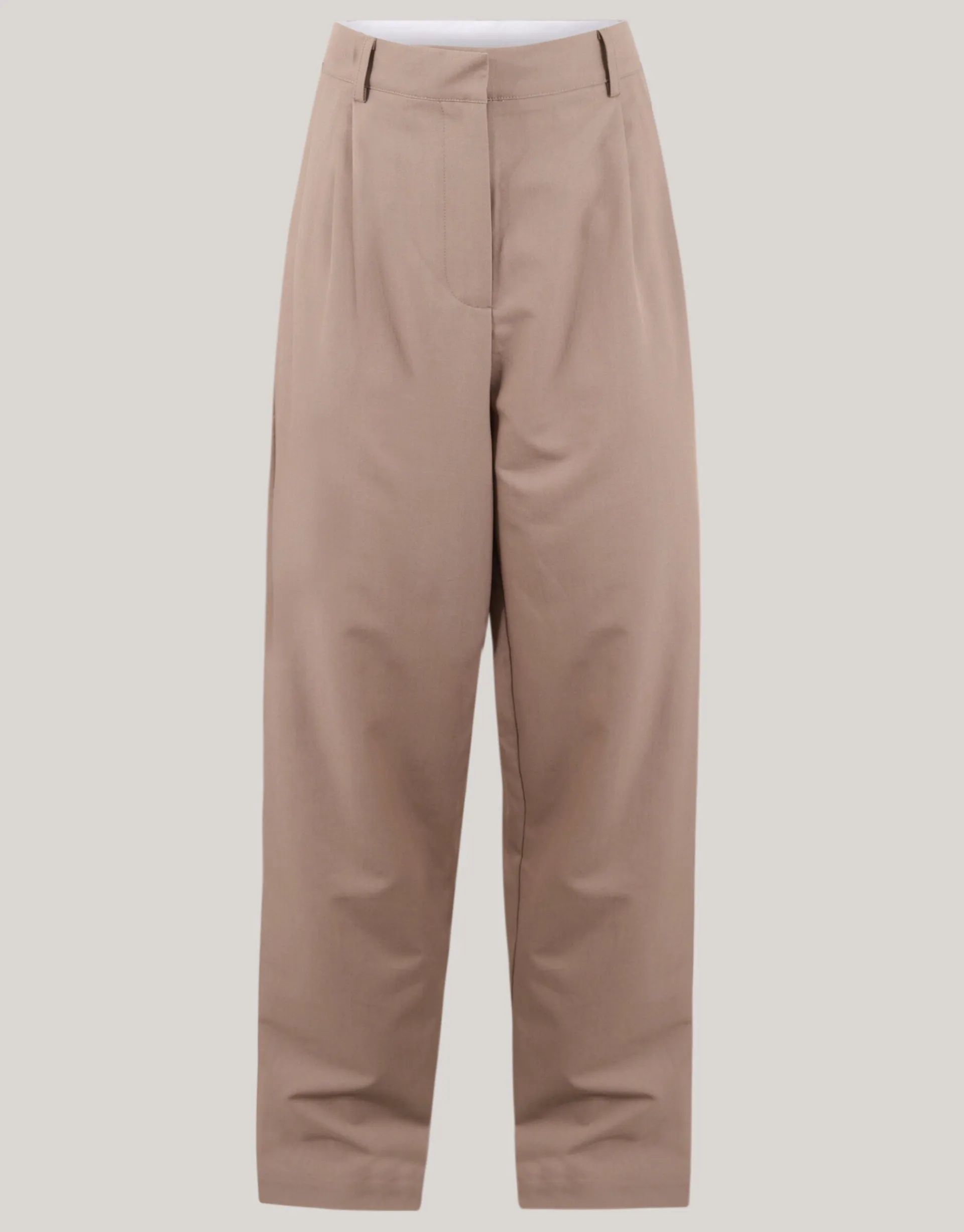 Shoeby Clean Pantalon Bruin<DAMES Broeken