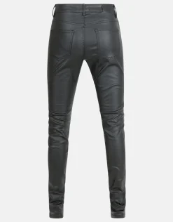 Shoeby Coated Broek Zwart<DAMES Broeken