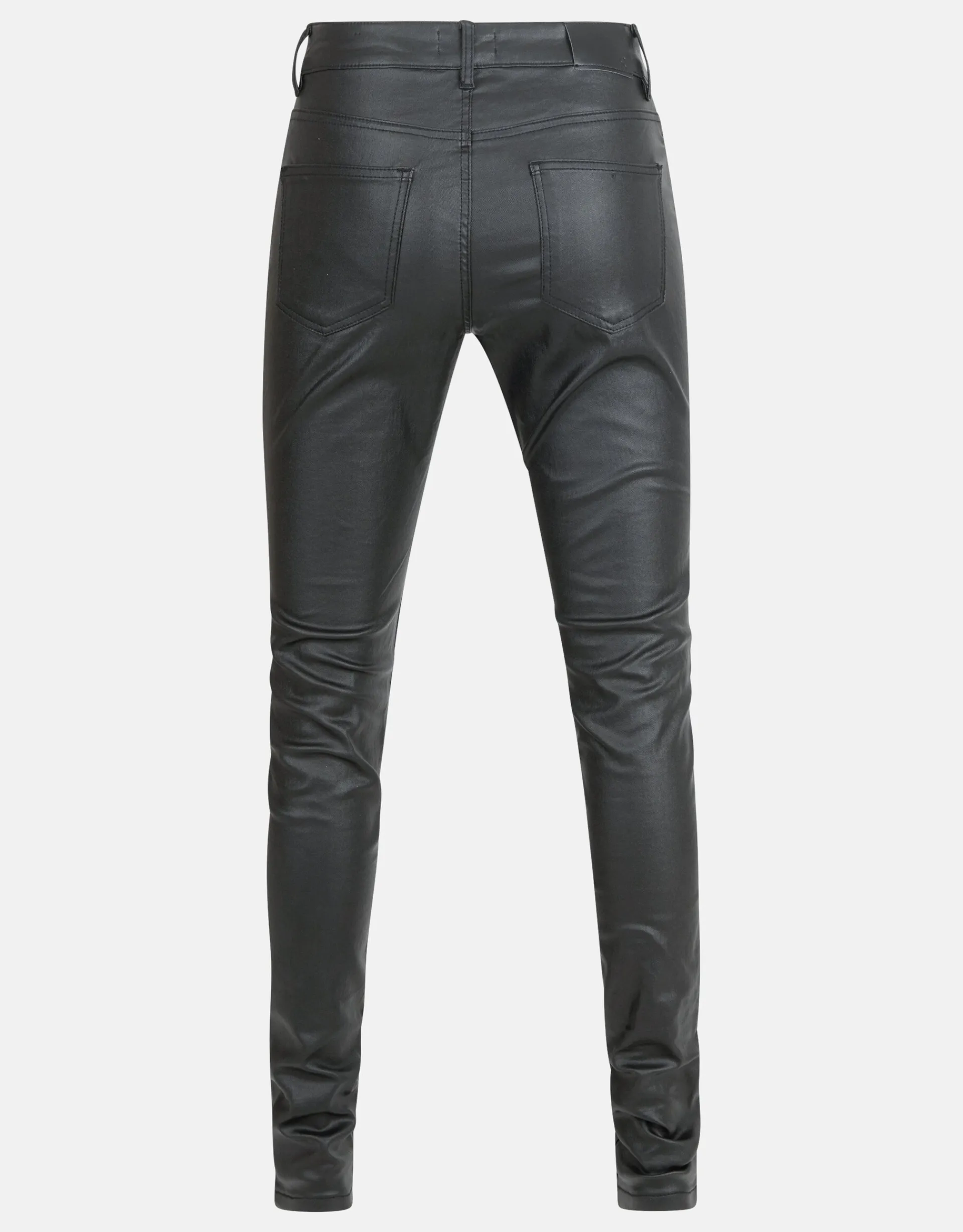 Shoeby Coated Broek Zwart<DAMES Broeken