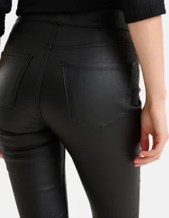 Shoeby Coated Tregging Zwart<DAMES Broeken
