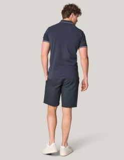 Shoeby Contrast Pique Polo Donkergrijs<Heren T-Shirts En Polo's