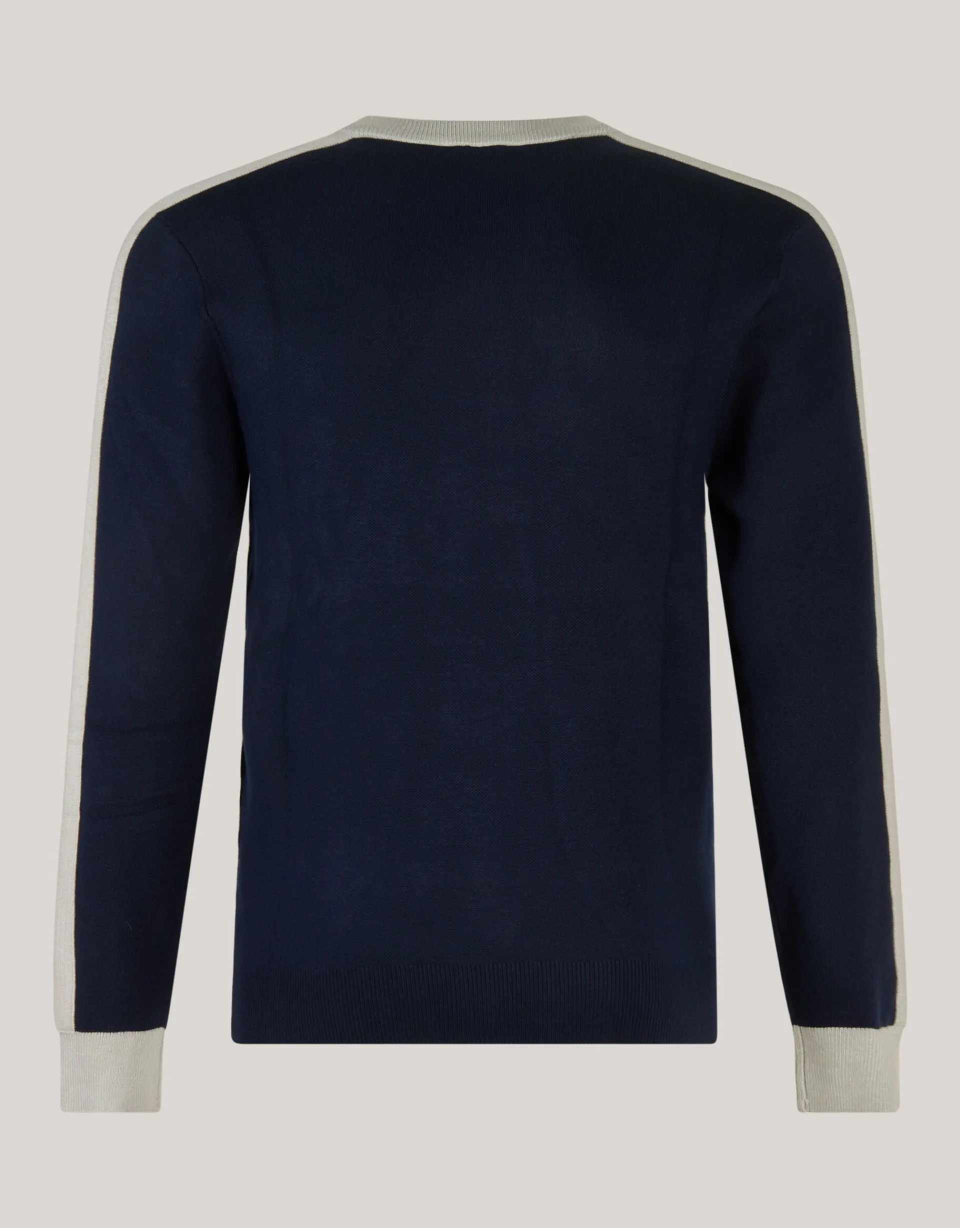 Shoeby Contrast Trui Donkerblauw<Heren Truien En Sweaters