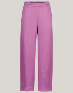 Shoeby Crinkle Broek Roze<DAMES Broeken