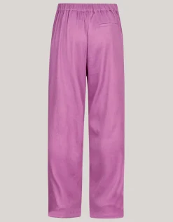 Shoeby Crinkle Broek Roze<DAMES Broeken