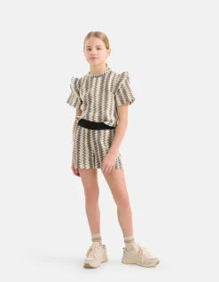 Shoeby Crochet Short Zwart< Shorts