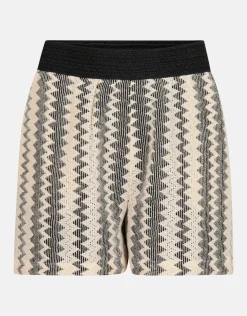 Shoeby Crochet Short Zwart< Shorts
