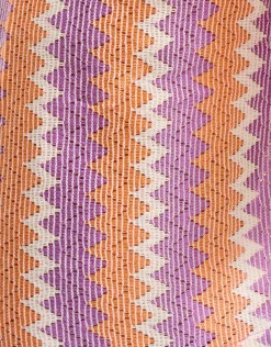 Shoeby Crochet Top Paars< Tops Korte Mouw