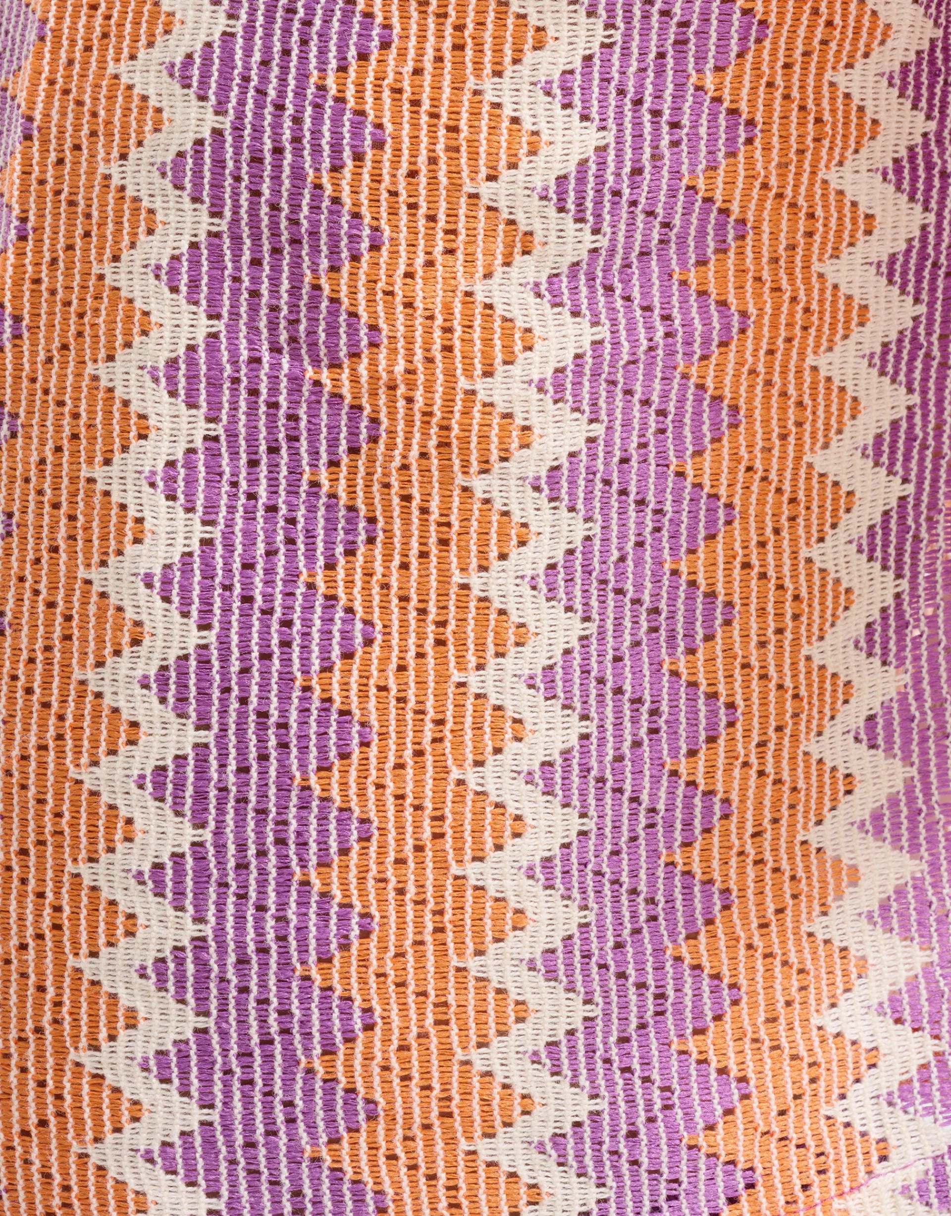 Shoeby Crochet Top Paars< Tops Korte Mouw