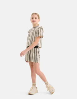 Shoeby Crochet Top Zwart< Tops Korte Mouw