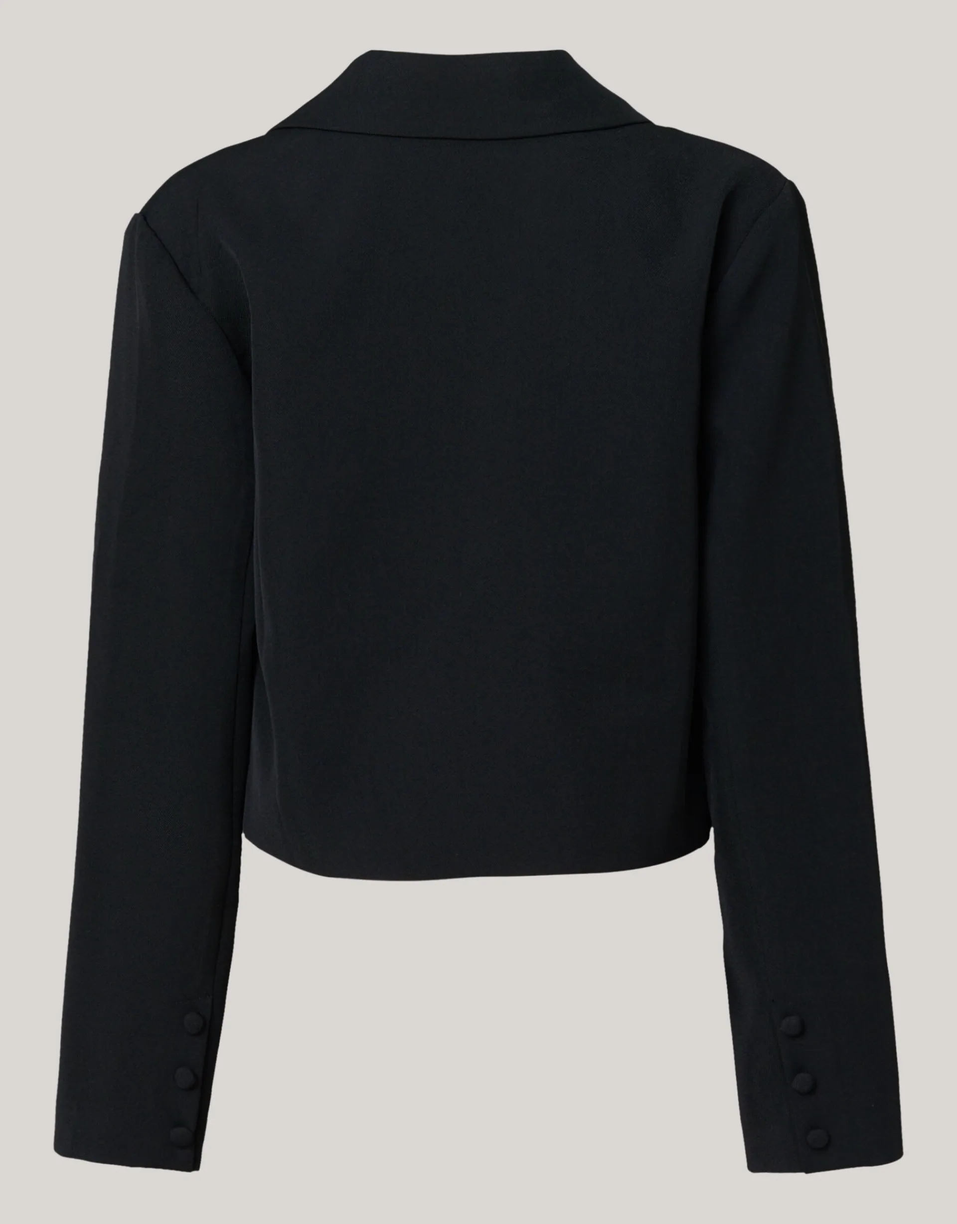 Shoeby Cropped Blazer Zwart< Blazers