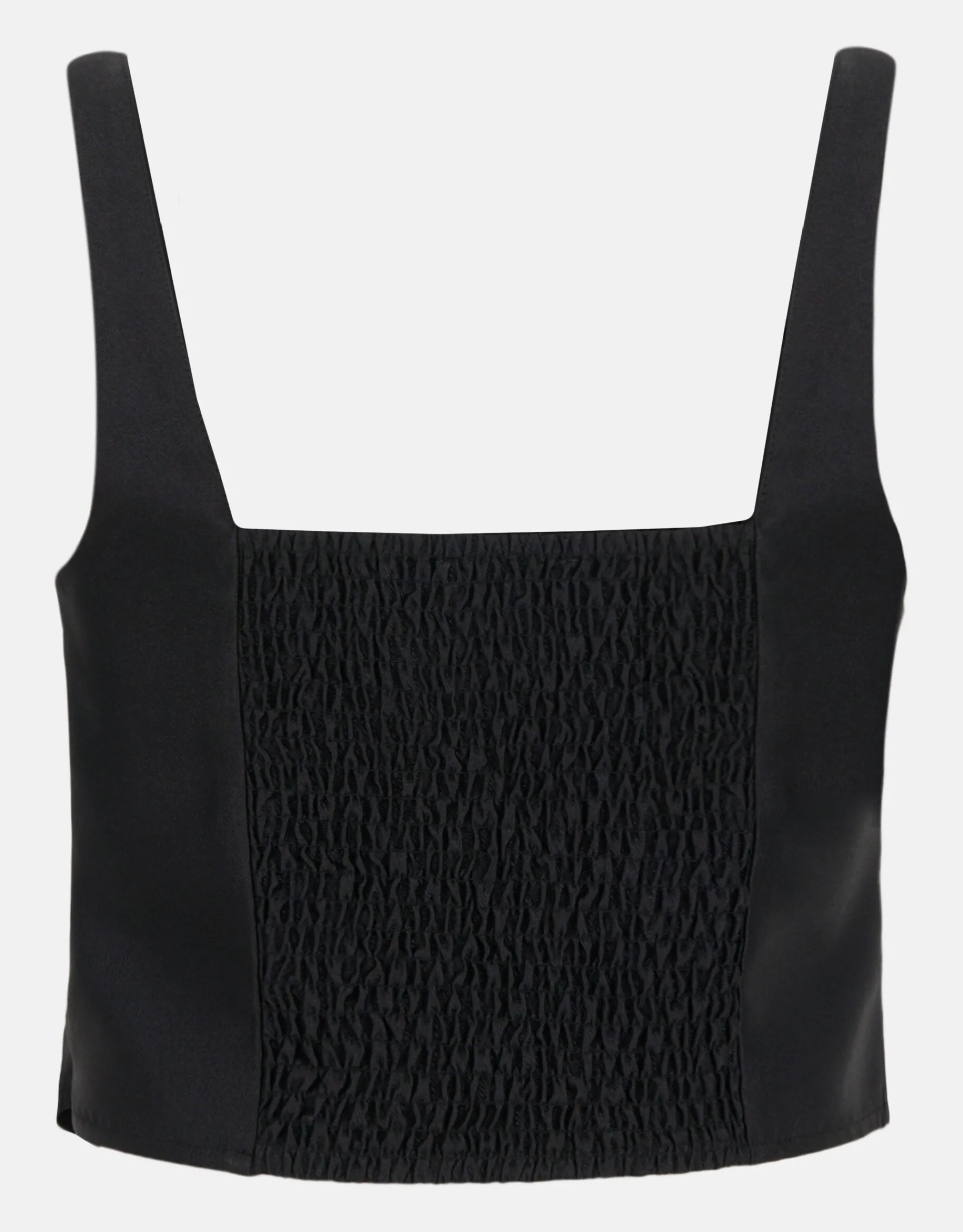 Shoeby Cropped Top Zwart<DAMES Tops