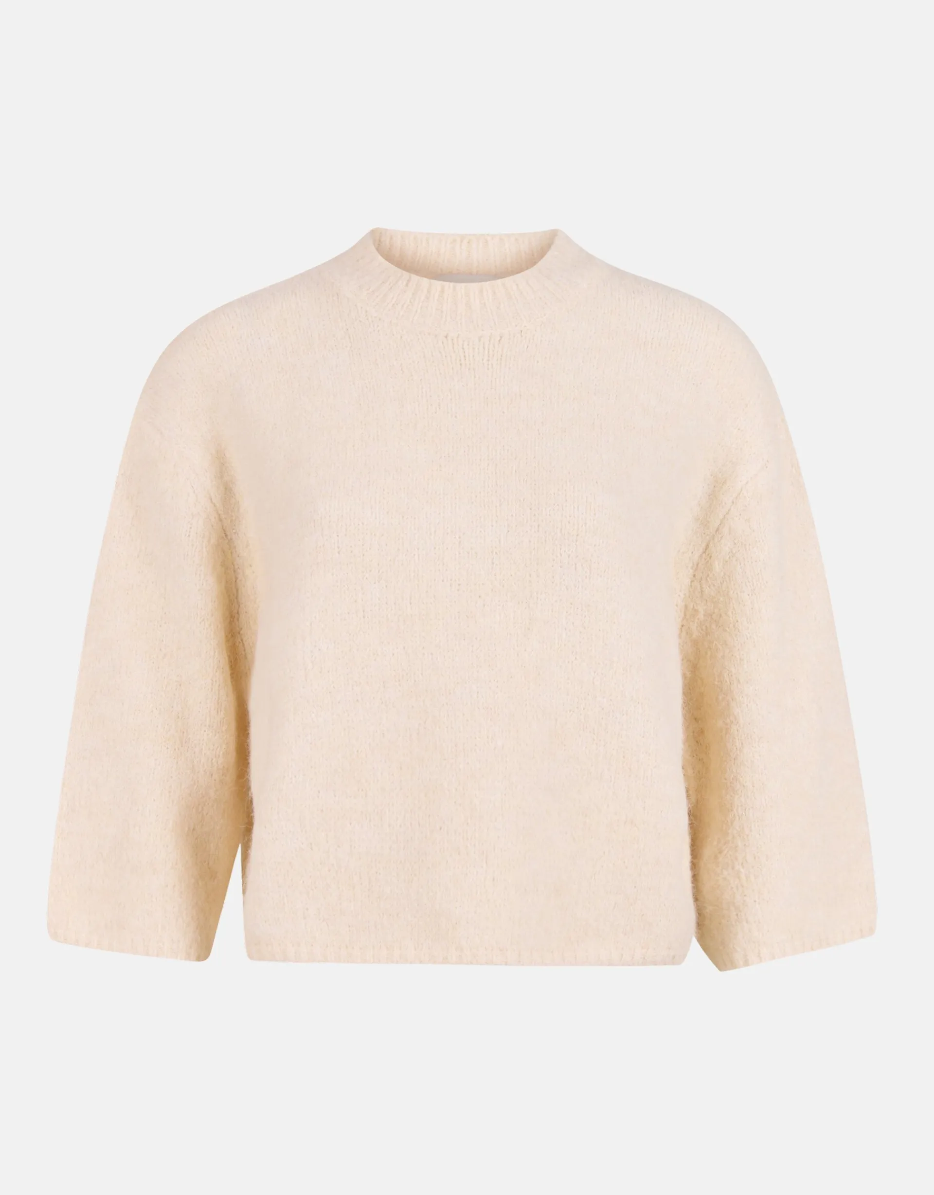 Shoeby Cropped Trui Gebroken Wit<DAMES Truien En Sweaters