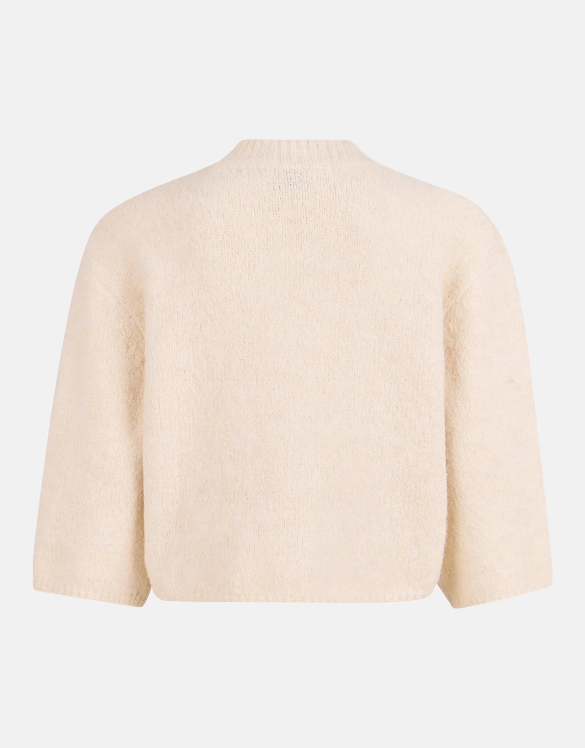 Shoeby Cropped Trui Gebroken Wit<DAMES Truien En Sweaters