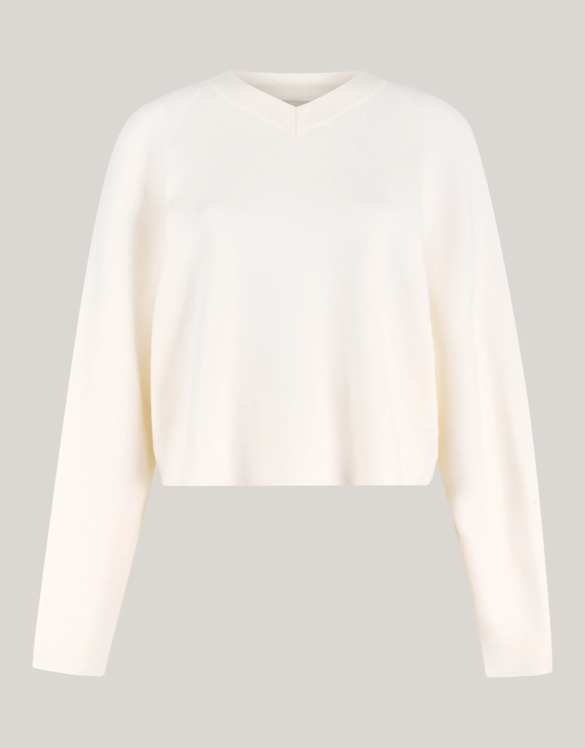 Shoeby Cropped Trui Gebroken Wit By Lonneke<DAMES Truien En Sweaters