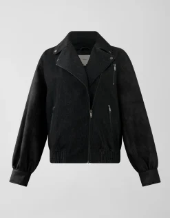 Shoeby Denim Bomber Zwart<DAMES Jacks