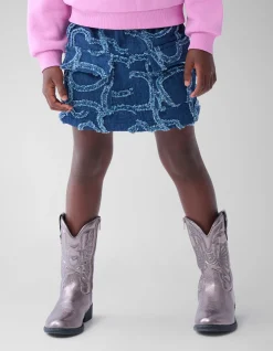 Shoeby Denim Cargo Rok Donkerblauw< Rokken